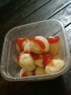 Foto resep Takoyaki sosis simple