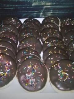 Una foto de Galletitas de miel y limón