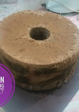 Foto resep Chiffon Taro Belang Cokelat