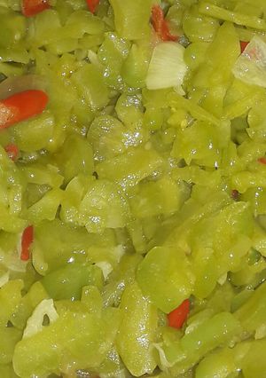 Foto resep Tumis Pare cabe merah dan rawit