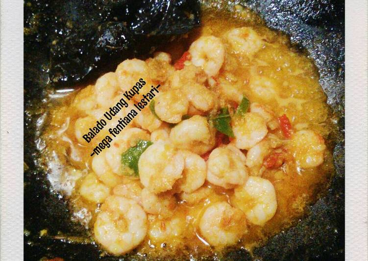 2. Balado Udang Kupas