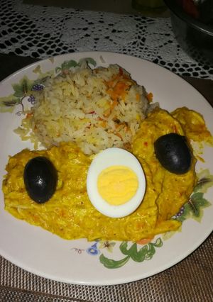 Una foto de Ají de Gallina