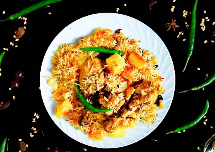 Simple Way to Make Homemade Restaurant style Chicken biryani