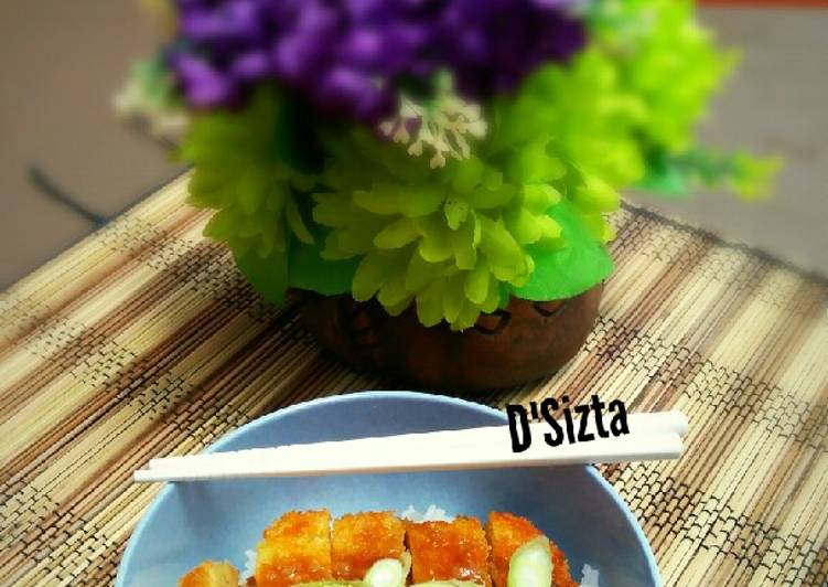 Resep: Tempe Katsu with Teriyaki Sauce Ekonomis