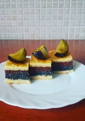 Mákos-szilvás álompite recept fotója