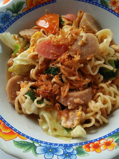 Foto resep Mie kuah nyemek