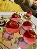 مهلبية وجيلي الفراولة 🍓🍓🍷🍷