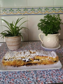 Una foto de Bizcocho relleno de tableta de chocolate