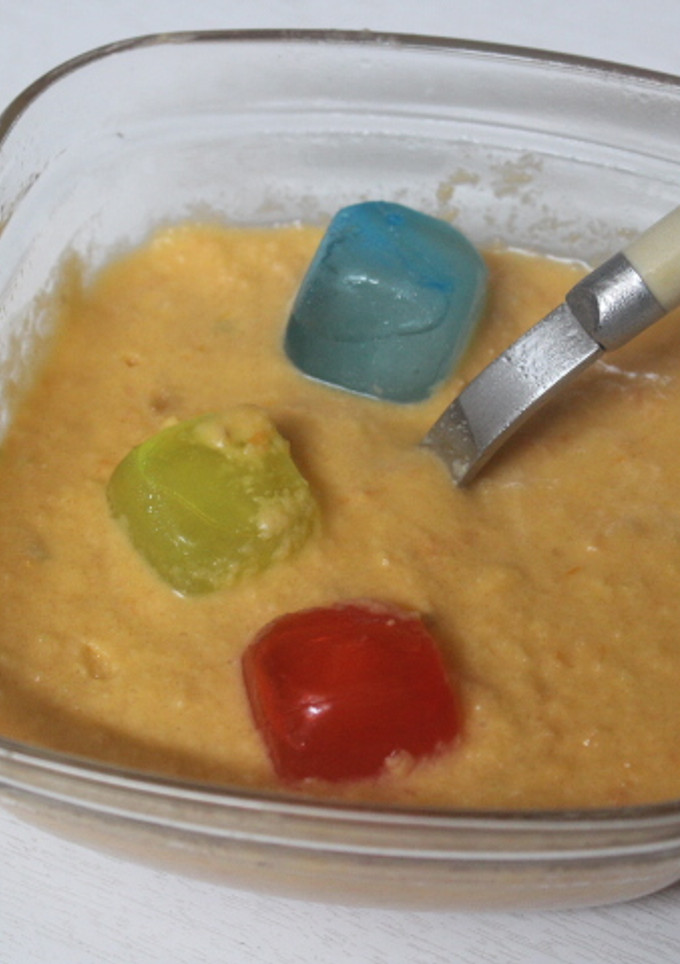 Una foto de Gazpacho con limón