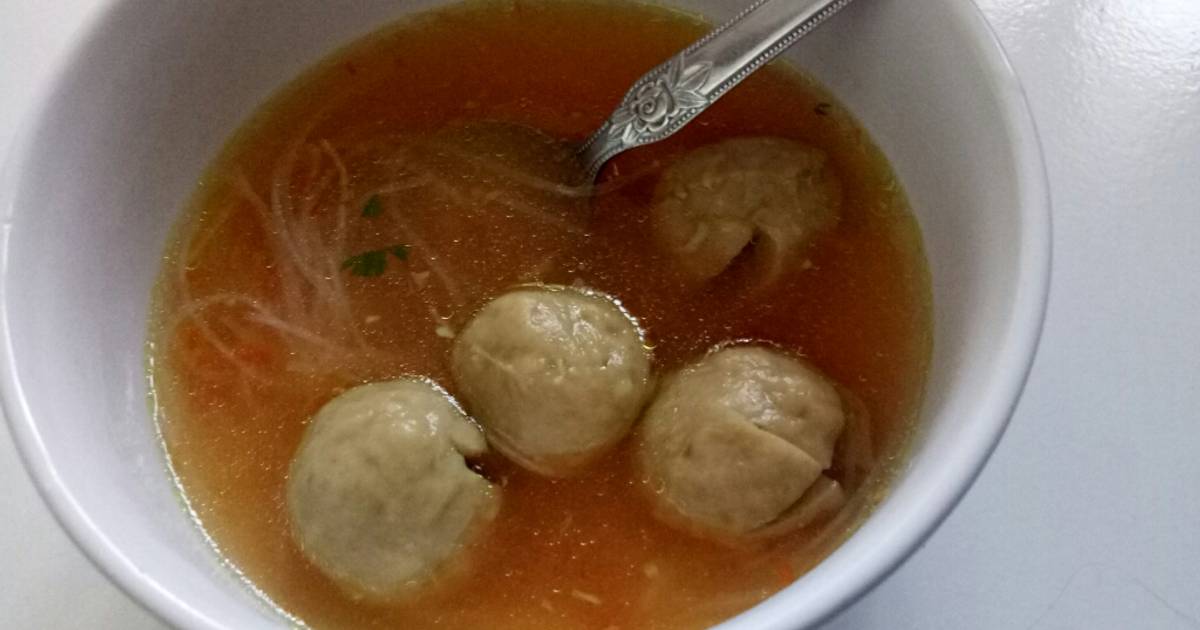 Resep Bakso Simple Oleh MamiCell - Cookpad