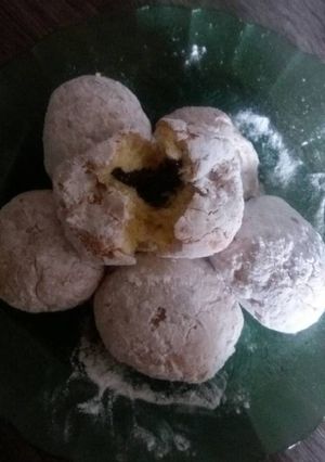 Foto resep Bola Bola Salju Coklat / Donat Coklat