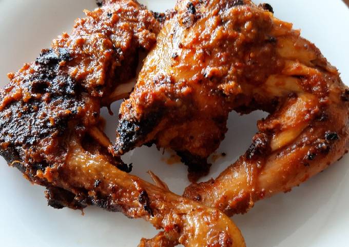 Resep: Ayam bakar bumbu rujak Ekonomis Untuk Dijual