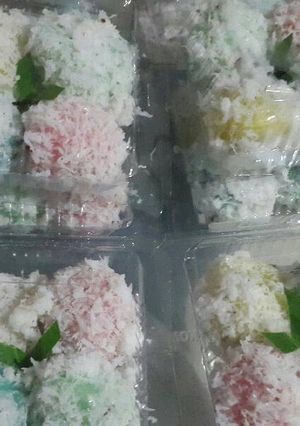 Foto resep Kelepon Rainbow