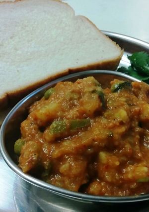 A picture of Pav bhaji.
