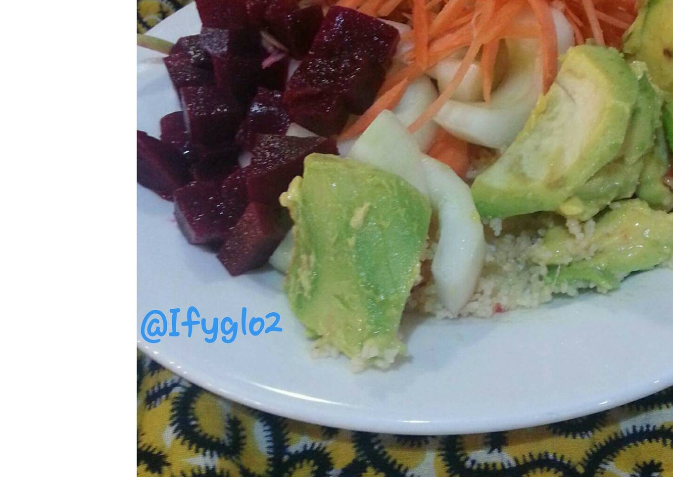 Beetroot with other vegetable