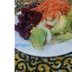 A picture of Beetroot with other vegetable.