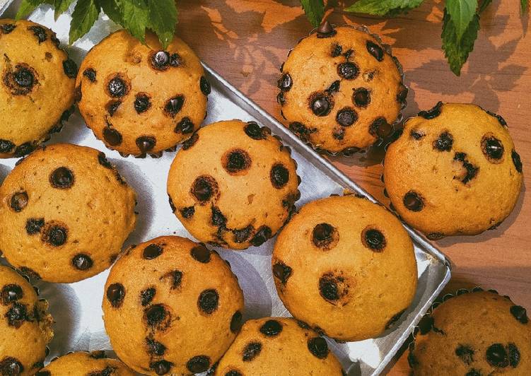 Resep Vanilla chocochips muffin, Menggugah Selera