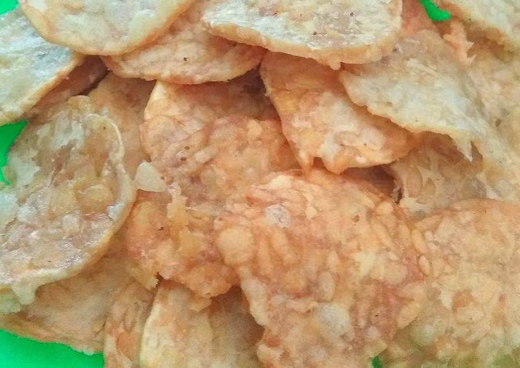 Keripik tempe crispy