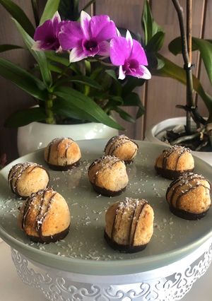 Une photo de Rocher coco vegan