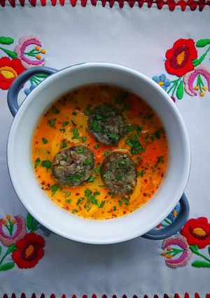 Véméndi hurkaleves 🇭🇺👌 recept fotója