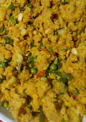 নিরামিষ সুজির পোলাও (niramish soojir polau recipe in Bengali) রেসিপির প্রধান ছবি
