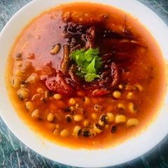A picture of Lobia - The Black Eyed Peas.
