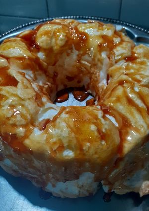 Una foto de Pastel de huevo y azúcar