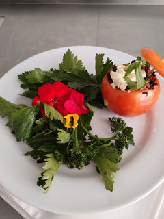 Una foto de Tomates a la Jamaica