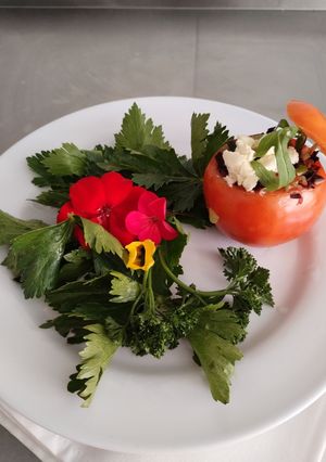Una foto de Tomates a la Jamaica