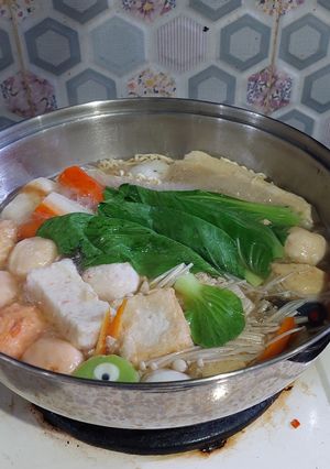 Foto resep Steamboat rumahan sederhana
