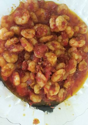 Foto resep Udang balado simple