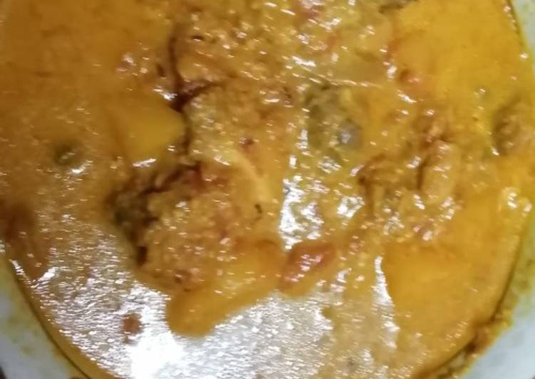 Recipe of Perfect Malai chicken curry#endofyearrecipe