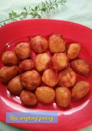 Foto resep Tape singkong goreng