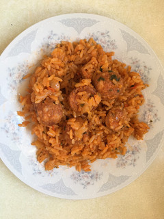 Una foto de GUISO DE ARROZ Y CHORIZO 🍛