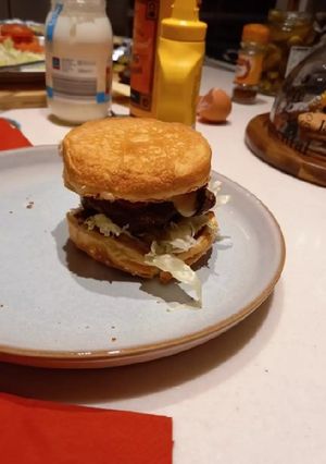 A picture of Tims Burgers.