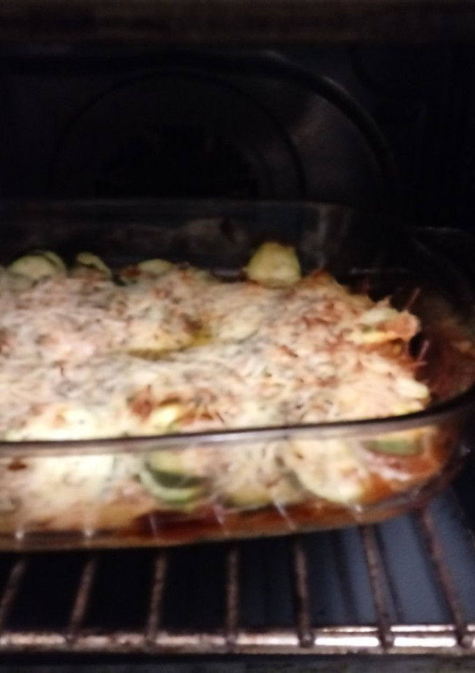 Una foto de Calabacines al horno