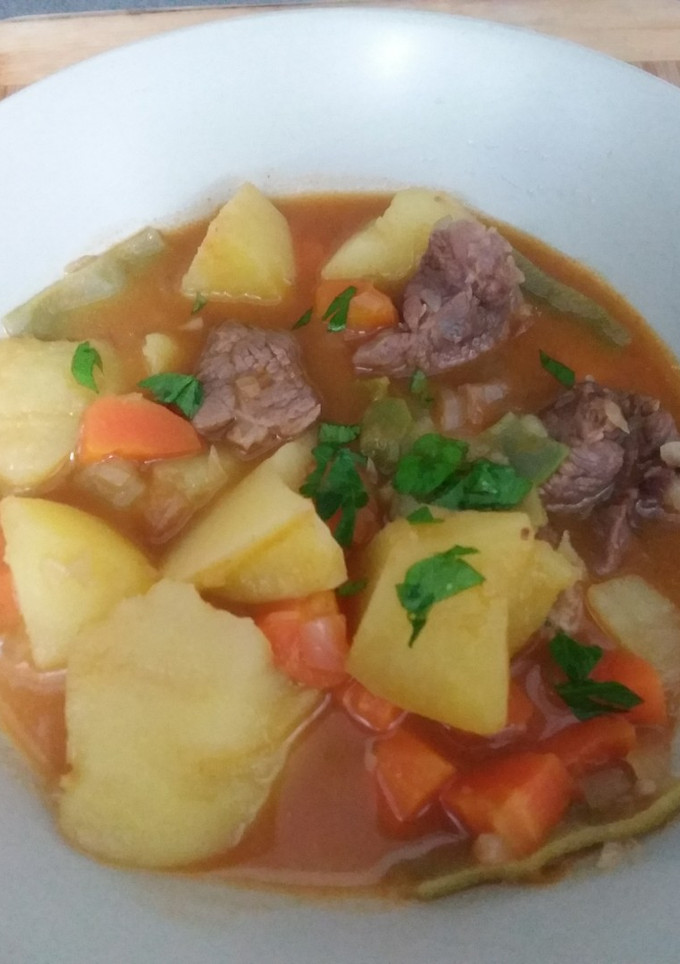 Una foto de 🥔 Patatas con carne