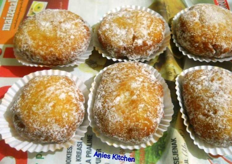 Donat Kentang tanpa Telur Empuk