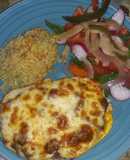 Spaghetti squash con carne molida