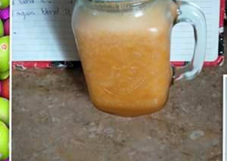 Steps to Make Speedy Peach Punch