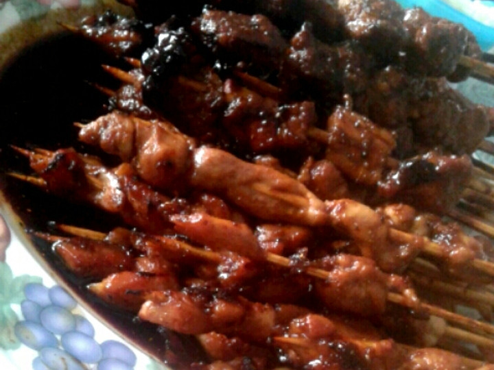 Cara Memasak Sate Daging Sapi dan Ayam praktis Ekonomis Untuk Dijual