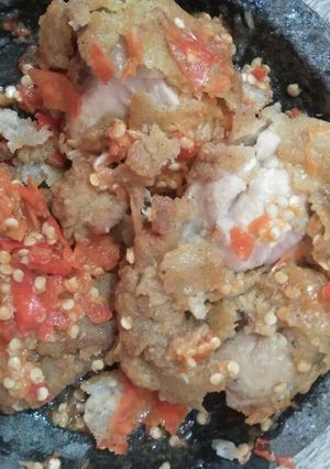Foto resep Ayam geprek sederhana