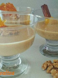 Una foto de Intxaursaltsa (salsa de nueces)