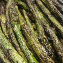 A picture of Grilled Asparagus w/ Lemon & Thyme.