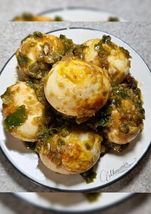 Foto resep Telor Balado Hijau