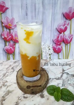 Foto resep Es labu kuning