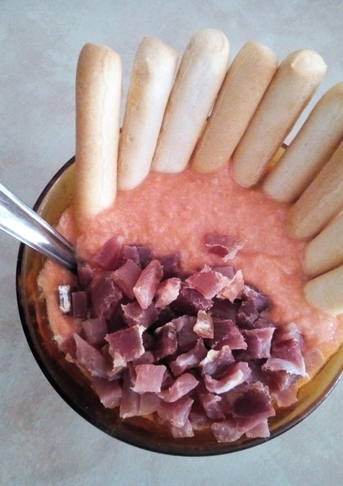 Una foto de Porra malagueña fría Thermomix