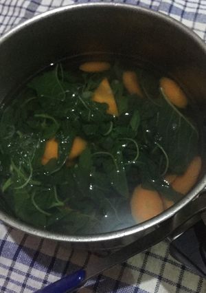 Foto resep Sayur Bening Bayam Wortel