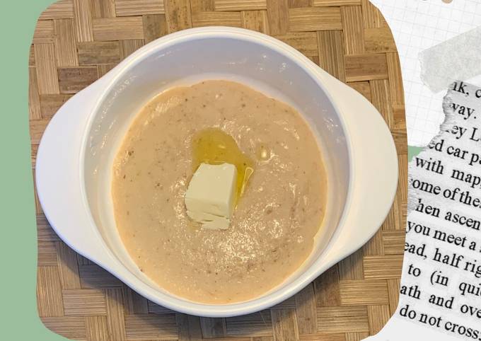 MPASI 6m menu lengkap - ikan salmon telur puyuh