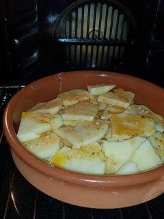Una foto de Guarnición fácil de patatas